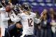 Dec 1, 2013; Minneapolis, MN, USA; Chicago Bears quarterback Josh McCown (12) passes in drills before the game against the Minnesota Vikings at Mall of America Field at H.H.H. Metrodome. Mandatory Credit: Bruce Kluckhohn-USA TODAY Sports
