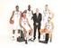 BROOKLYN, NY - SEPTEMBER 30: (L-R) Joe Johnson #7, Paul Pierce #34, Kevin Garnett #2, Head Coach Jason Kidd, Brook Lopez #11, and Deron Williams #8 of the Brooklyn Nets pose for a portrait during Media Day at the Barclays Center in Brooklyn, NY. NOTE TO U