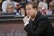 OAKLAND, CA - MARCH 30: Head Coach Terry Stotts of the Portland Trail Blazers in a game against the Golden State Warriors on March 30, 2013 at Oracle Arena in Oakland, California. NOTE TO USER: User expressly acknowledges and agrees that, by downloading a