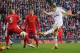 LIVERPOOL, ENGLAND - MARCH 10: Jan Vertonghen of Tottenham scores to make it 2-1 during the Barclays Premier League match between Liverpool and Tottenham Hotspurs at Anfield on March 10, 2013 in Liverpool, England. (Photo by Michael Regan/Getty Images)