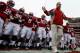 TUSCALOOSA, AL - NOVEMBER 23: Head coach Nick Saban of the Alabama Crimson Tide leads his team on the field to face the Chattanooga Mocs at Bryant-Denny Stadium on November 23, 2013 in Tuscaloosa, Alabama. (Photo by Kevin C. Cox/Getty Images)