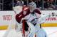 ANAHEIM, CA - NOVEMBER 23: Semyon Varlamov #1 of the Colorado Avalanche protects the net during a game against the Los Angeles Kings at STAPLES Center on November 23, 2013 in Los Angeles, California. (Photo by Noah Graham/NHLI via Getty Images)