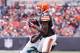 Don't expect another 200-yard receiving day for Josh Gordon if Caleb Hanie gets the start. Hanie averages only 5.9 yards per pass attempt.