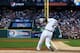 Jhonny Peralta gets a hit during the ALDS against Oakland.