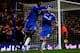 LONDON, ENGLAND - DECEMBER 01: Demba Ba of Chelsea (L) celebrates with Juan Mata (R) as he scores their third goal during the Barclays Premier League match between Chelsea and Southampton at Stamford Bridge on December 1, 2013 in London, England. (Photo