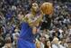 Nov 29, 2013; Denver, CO, USA; New York Knicks guard J.R. Smith (8) shoots the ball during the first half against the Denver Nuggets at Pepsi Center. Mandatory Credit: Chris Humphreys-USA TODAY Sports