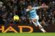 MANCHESTER, ENGLAND - DECEMBER 01: Sergio Aguero of Manchester City in action during the Barclays Premier League match between Manchester City and Swansea City at the Etihad Stadium on December 1, 2013 in Manchester, England. (Photo by Clive Brunskill/G