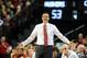 LINCOLN, NE - NOVEMBER 12: Nebraska Cornhuskers head coach Tim Miles reacts during their game against the Western Illinois Leathernecks at Pinnacle Bank Arena on November 12, 2013 in Lincoln, Nebraska. (Photo by Eric Francis/Getty Images)