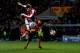 HULL, ENGLAND - MARCH 13: Nicklas Bendtner of Arsenal scores the 2nd goal during the Barclays Premier League match between Hull City and Arsenal at KC Stadium on March 13, 2010 in Hull, England. (Photo by Laurence Griffiths/Getty Images)