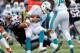 The opportunistic Jones has five sacks, including 1.5 of Miami's Tannehill.