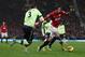 MANCHESTER, ENGLAND - DECEMBER 26: Robin van Persie of Manchester United moves away from Davide Santon of Newcastle United during the Barclays Premier League match between Manchester United and Newcastle United at Old Trafford December 26, 2012 in Manche
