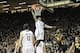 Dec 3, 2013; Iowa City, IA, USA; Notre Dame Fighting Irish Guard Demetrius Jackson (23) shoots the ball against the Iowa Hawkeyes at Carver-Hawkeye Arena. Mandatory Credit: Reese Strickland-USA TODAY Sports