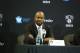 BROOKLYN, NY - July 18: Brooklyn Nets General Manager Billy King speaks to reporters during a press conference at the Barclays Center on July 18, 2013 in the Brooklyn borough of New York City. NOTE TO USER: User expressly acknowledges and agrees that, by