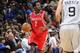 SAN ANTONIO, TX - November 30: Patrick Beverley #2 of the Houston Rockets drives against the San Antonio Spurs at the AT&T Center on November 30, 2013 in San Antonio, Texas. NOTE TO USER: User expressly acknowledges and agrees that, by downloading and or
