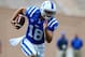 DURHAM, NC - SEPTEMBER 21: Brandon Connette #18 of the Duke Blue Devils during their game at Wallace Wade Stadium on September 21, 2013 in Durham, North Carolina. (Photo by Streeter Lecka/Getty Images)