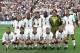 30 Jun 1998: The England team line up before the World Cup second round match against Argentina at the Stade Geofrroy Guichard in St Etienne, France. England lost on penalties. \ Mandatory Credit: Stu Forster /Allsport
