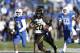 LEXINGTON, KY - NOVEMBER 9: Henry Josey #20 of the Missouri Tigers runs for an 86-yard touchdown in the fourth quarter of the game against the Kentucky Wildcats at Commonwealth Stadium on November 9, 2013 in Lexington, Kentucky. Missouri won 48-17. (Photo