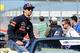 Nov 18, 2012; Austin, TX, USA; Formula One driver Daniel Ricciardo (16) is introduced before the start of the United States Grand Prix at the Circuit of the Americas. Mandatory Credit: Jerome Miron-USA TODAY Sports
