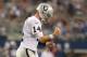 ARLINGTON, TX - NOVEMBER 28: Matt McGloin #14 of the Oakland Raiders celebrates a touchdown against the Dallas Cowboys at AT&T Stadium on November 28, 2013 in Arlington, Texas. (Photo by Ronald Martinez/Getty Images)