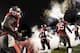 TAMPA, FL - NOVEMBER 11: Players of the Tampa Bay Buccaneers take the field for play in a Monday Night Football game against the Miami Dolphins November 11, 2013 at Raymond James Stadium in Tampa, Florida. Tampa won 22 - 19. (Photo by Al Messerschmidt/Ge