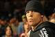 May 5, 2012; East Rutherford, NJ, USA; Nate Diaz before his lightweight bout against Jim Miller during UFC on Fox 3 at the Izod Center. Nate Diaz wins by submission in round two Mandatory Credit: Joe Camporeale-USA TODAY Sports
