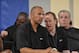 ORLANDO, FL - JULY 8: Assistant coach Lawrence Frank confers with Head coach Jason Kidd of the Brooklyn Nets during the 2013 Southwest Airlines Orlando Pro Summer League game between the Brooklyn Nets and the Miami Heat on July 8, 2013 at Amway Center in