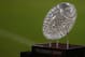 CLEMSON, SC - AUGUST 31: A view of the BCS National Championship Trophy during their game at Memorial Stadium on August 31, 2013 in Clemson, South Carolina. (Photo by Streeter Lecka/Getty Images)