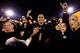 COLUMBIA, MO - NOVEMBER 30: Quarterback James Franklin #1 of the Missouri Tigers is swarmed by fans after the Tigers defeated the Texas A&M Aggies 28-21 to win the game on November 30, 2013 in Columbia, Missouri. (Photo by Jamie Squire/Getty Images)