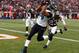 CLEVELAND, OH - DECEMBER 01: Wide receiver Cecil Shorts III #84 of the Jacksonville Jaguars catches a touchdown pass in front of defensive back Joe Haden #23 of the Cleveland Browns at FirstEnergy Stadium on December 1, 2013 in Cleveland, Ohio. (Photo b