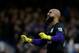 LIVERPOOL, ENGLAND - NOVEMBER 30: Tim Howard, Goalkeeper of Everton celebrates the opening goal during the Barclays Premier League match between Everton and Stoke City at Goodison Park on November 30, 2013 in Liverpool, England. (Photo by Jan Kruger/Get