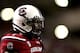 COLUMBIA, SC - NOVEMBER 16: Jadeveon Clowney #7 of the South Carolina Gamecocks warms up before their game against the Florida Gators at Williams-Brice Stadium on November 16, 2013 in Columbia, South Carolina. (Photo by Streeter Lecka/Getty Images)