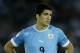 MONTEVIDEO, URUGUAY - NOVEMBER 20: Luis Suarez of Uruguay looks on during leg 2 of the FIFA World Cup Qualifier match between Uruguay and Jordan at Centenario Stadium Stadium on November 20, 2013 in Montevideo, Uruguay. (Photo by Friedemann Vogel/Getty