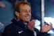 GLASGOW, UNITED KINGDOM - NOVEMBER 15: Head coach Jurgen Klinsmann of USA looks on during the International Friendly match between Scotland and USA at Hampden Park on November 15, 2013 in Glasgow, Scotland. (Photo by Mark Runnacles/Getty Images)