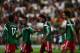 WELLINGTON, NEW ZEALAND - NOVEMBER 20: Carlos Pena of Mexico celebrates after scoring with Alonso Escoboza of Mexico, Juan Carlos Medina of Mexico and Aldo De Nigris Guajardo of Mexico during leg 2 of the FIFA World Cup Qualifier match between the New Ze