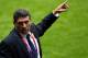 NEWCASTLE UPON TYNE, ENGLAND - JULY 29: Luis Suarez coach of Honduras reacts during the Men's Football first round Group D match between Spain and Honduras on Day 2 of the London 2012 Olympic Games at St James' Park on July 29, 2012 in Newcastle upon Ty