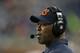 DETROIT, MI - DECEMBER 30: Chicago Bears head coach Lovie Smith watches the action during the game against the Detroit Lions at Ford Field on December 30, 2012 in Detroit, Michigan. The Bears defeted the Lions 26-24. (Photo by Leon Halip/Getty Images)