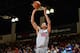 LAS VEGAS, NV - JULY 14: Otto Porter #22 of the Washington Wizards shoots against the New York Knicks during NBA Summer League on July 14, 2013 at the Cox Pavilion in Las Vegas, Nevada. NOTE TO USER: User expressly acknowledges and agrees that, by downloa