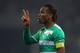NELSPRUIT, SOUTH AFRICA - JUNE 25: Didier Drogba of the Ivory Coast gestures during the 2010 FIFA World Cup South Africa Group G match between North Korea and Ivory Coast at the Mbombela Stadium on June 25, 2010 in Nelspruit, South Africa. (Photo by Cam