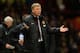 MANCHESTER, ENGLAND - DECEMBER 04: Manchester United Manager David Moyes reacts during the Barclays Premier League match between Manchester United and Everton at Old Trafford on December 4, 2013 in Manchester, England. (Photo by Michael Regan/Getty Imag