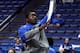 Nov 27, 2013; Lexington, KY, USA; Kentucky Wildcats forward Julius Randle (30) warms up before the game against the East Michigan Eagles at Rupp Arena. Mandatory Credit: Mark Zerof-USA TODAY Sports