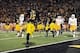 Nov 2, 2013; Columbia, MO, USA; Missouri Tigers wide receiver Dorial Green-Beckham (15) runs in for a touchdown during the first half of the game against the Tennessee Volunteers at Faurot Field. Mandatory Credit: Denny Medley-USA TODAY Sports