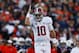 AUBURN, AL - NOVEMBER 30: AJ McCarron #10 celebrates a second quarter touchdown by Jalston Fowler #45 of the Alabama Crimson Tide against the Auburn Tigers at Jordan-Hare Stadium on November 30, 2013 in Auburn, Alabama. (Photo by Kevin C. Cox/Getty Imag