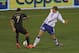 CHICAGO, IL - MAY 31: Edin Dzeko #11 of Bosnia-Herzegovina tries to knock the ball away from Pablo Barrera #7 of Mexico during an international friendly at Soldier Field on May 31, 2012 in Chicago, Illinois. Mexico defeated Bosnia-Herzegovina 2-1. (Photo