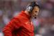 INDIANAPOLIS, IN - DECEMBER 07: Head coach Urban Meyer of the Ohio State Buckeyes looks down during the Big Ten Conference Championship game against the Michigan State Spartans at Lucas Oil Stadium on December 7, 2013 in Indianapolis, Indiana. (Photo by