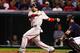 Red Sox left fielder Manny Ramirez.