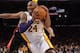 LOS ANGELES, CA - DECEMBER 8: Kobe Bryant #24 of the Los Angeles Lakers drives to the basket during a game against the Toronto Raptors on December 8, 2013 at STAPLES Center in Los Angeles, California. NOTE TO USER: User expressly acknowledges and agrees t