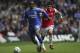 Diarra playing for Chelsea in the 2007 Carling Cup final
