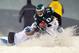 Dec 8, 2013; Philadelphia, PA, USA; Philadelphia Eagles wide receiver DeSean Jackson (10) returns a punt return against the Detroit Lions during the fourth quarter action in the snow and blizzard at Lincoln Financial Field. Mandatory Credit: Jeffrey G. Pi