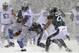 PHILADELPHIA, PA - DECEMBER 08: Calvin Johnson #81 of the Detroit Lions carries the ball as Nate Allen #29 of the Philadelphia Eagles defends on December 8, 2013 at Lincoln Financial Field in Philadelphia, Pennsylvania. (Photo by Elsa/Getty Images)