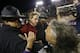 AUBURN, AL - NOVEMBER 30: Head coach Nick Saban of the Alabama Crimson Tide is surrounded after their 28 to 34 loss to the Auburn Tigers at Jordan-Hare Stadium on November 30, 2013 in Auburn, Alabama. (Photo by Kevin C. Cox/Getty Images)